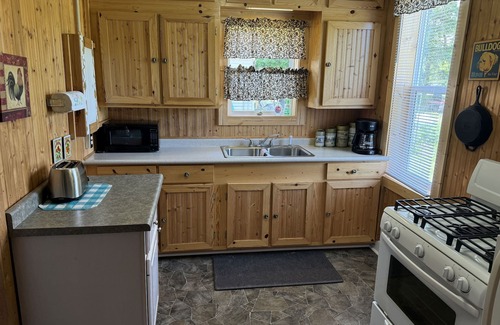 Trout Creek House | Rustic Cozy Cottage! Snowmobile,ATV Trails, Bond & Agate Falls, Bruce Crossing!