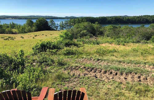 Castine Cottage | Rustic Maine Cottages with glorious water view, path to our shoreline