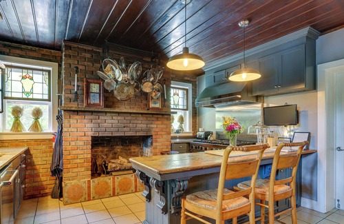Oxford House | Rustic Oxford Getaway: Patio, Fireplace & More!