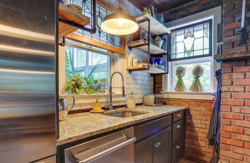 Oxford House | Rustic Oxford Getaway: Patio, Fireplace & More!