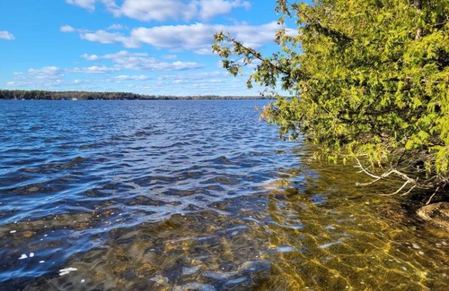Pleasant Point House | Rustic Pines Waterfront Cottage *CLEAR WATER*
