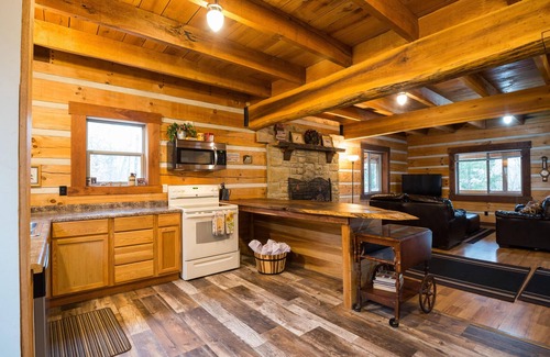Gnaw Bone Cabin | Rustic recreation room near Nashville!