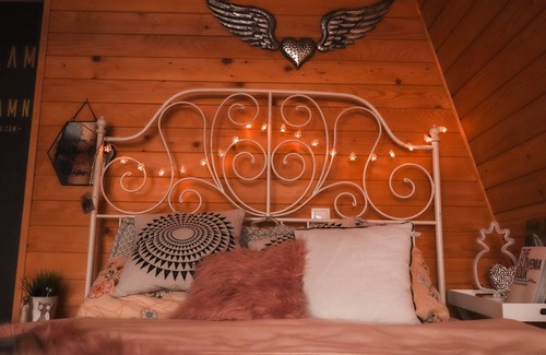 Slovenska Bistrica House | Rustic Refuge Glamping with Hot-Tub and Sauna - Double room with Terrace
