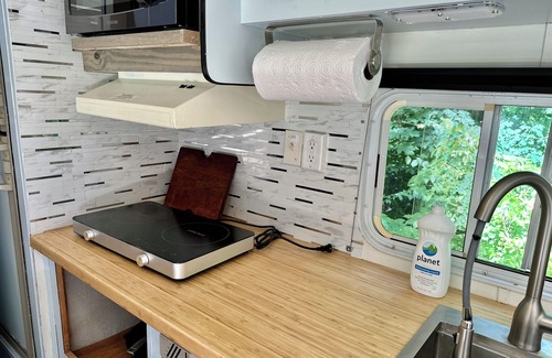 Fairview House | Rustic Remodeled Camper on Mini Farm with Farm Fresh Eggs