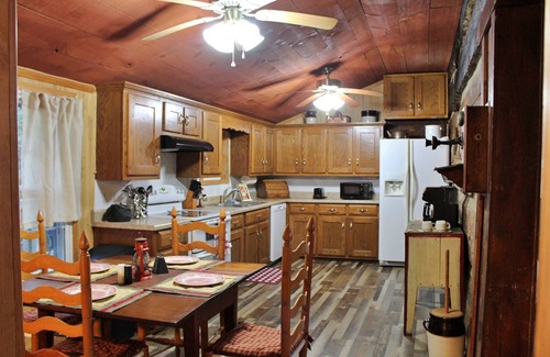 Lucas Cabin | Rustic Retreat, a pre Civil War log cabin.