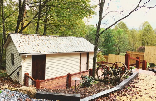 Roan Mountain Cottage | Rustic Ridge a tiny home close to hiking and skiing!