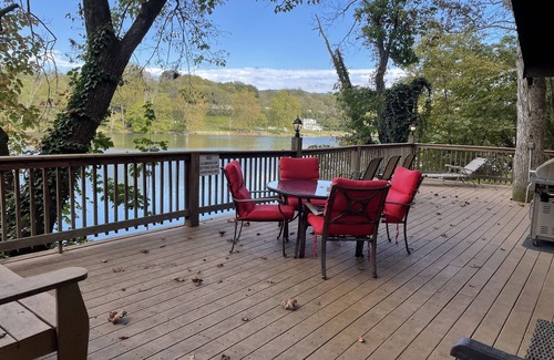 Elkton Cabin | Rustic Riverfront Getaway Directly On The River! You can't get any closer!