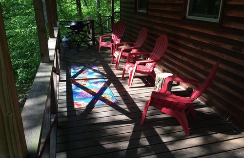 Monterville Cabin | Rustic, Secluded Getaway Cabin In The Woods Situated On 200 acres