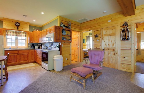 Cecil Cabin | Rustic Wisconsin Cabin on Shawano Lake!