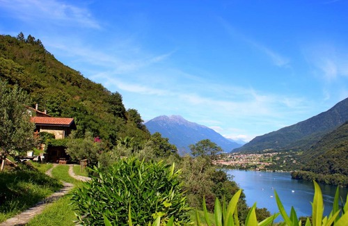 Olgiasca House | Rustico Ulivi - Ferienhaus in Colico Bucht Piona