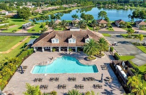 Biggar RV Rental | RV Lot with Pool for Rent in Luxury Motorcoach Resort - Lot 55