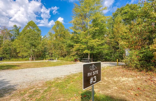 South Bloomingville House | RV Site 3 at High Rock Hideaways: SITE RENTAL ONLY. We do not rent RV's/campers.