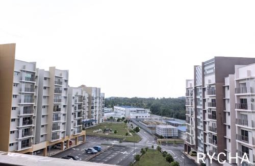 Pulau Sebang Apartment | Rycha Homestay A famosa near Waterpark