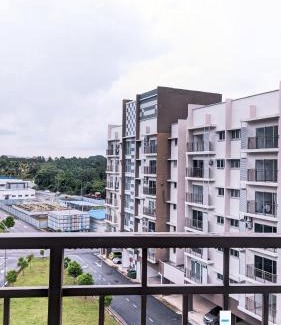 Pulau Sebang Apartment | Rycha Homestay A famosa near Waterpark