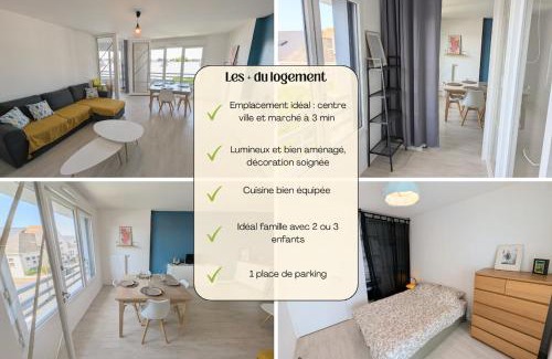 Le Pouliguen Apartment | Séjour tout à pied, idéal famille, parking privé - Linge et ménage inclus