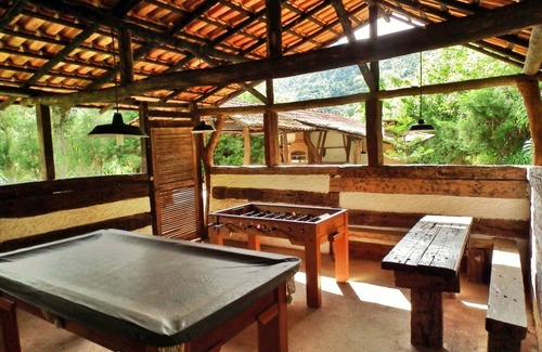 Domingos Martins House | Sítio Urtigão, with four bedrooms, rustic style!