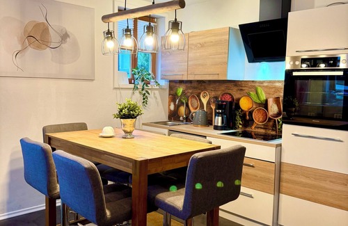 Neuschoenau House | S'Landhaus Apartment Wood-burning stove and infrared sauna Wellness shower