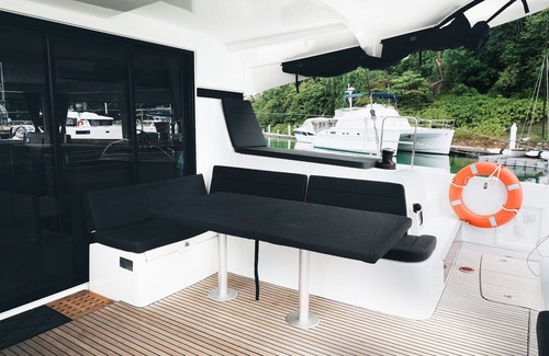 Pa Klok Boat Rental | S/Y P&B: 2017 Lagoon 42 in owner's version (3-cabin layout).