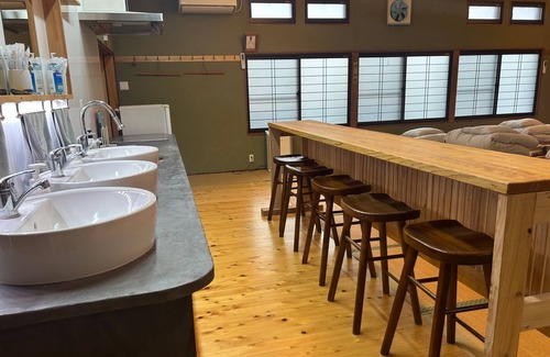 Takamori Hotel | SABOJIs big Tatami Room for max 18 persons/Aso-gun Kumamoto