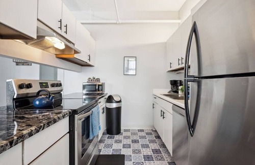 Printers Row Apartment | Safe Downtown Penthouse #1 | Vintage 2bd (+Gym)