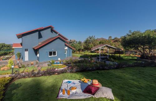 Lavasa Villa | SaffronStays Caramelo - a private heated swimming pool villa with Jacuzzi nestled amidst beautiful landscaping and gardens in Lavasa