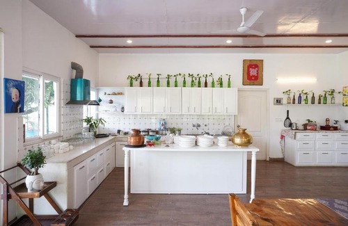 Bullawala Villa | SaffronStays Doon Valley View, Dehradun - with in-house cook, lawn, bonfire and barbeque