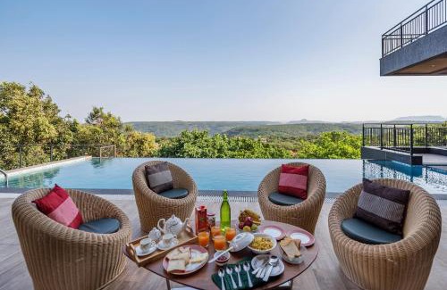 Aamby Valley City Villa | SaffronStays Falcon Hill, Lonavala - luxury villa with infinity pool near Lion's Point