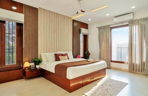 Krishnarajapura Apartment | SaffronStays Nivasa Whitefield, Bangalore