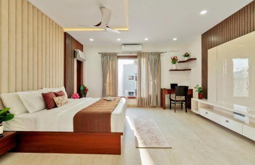 Krishnarajapura Apartment | SaffronStays Nivasa Whitefield, Bangalore