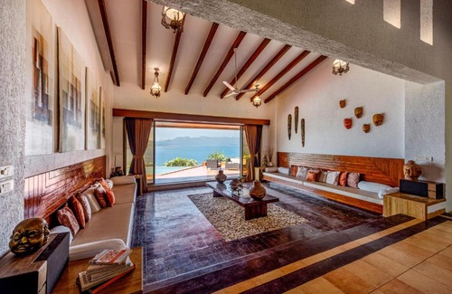 Kadadhe Villa | SaffronStays Shambhala Lakeside-Infinity Pool Villa in Pawna