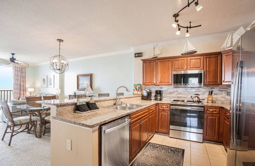 West Panama City Beach Condo | Sail Away to Emerald Isle 1210 2m to Pier Park Beach Front 2 Frnt Row Beach Chrs