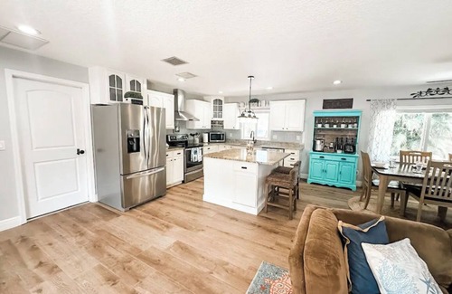 Lakewood Park House | Sailfish Hideaway Private POOL, Game Room, 2 King Beds, Huge Back Yard!