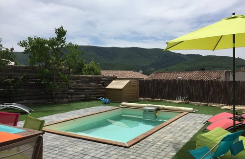 Saint Maime House | Saint Maime: Small villa (50m2) with swimming pool at the foot of the Luberon