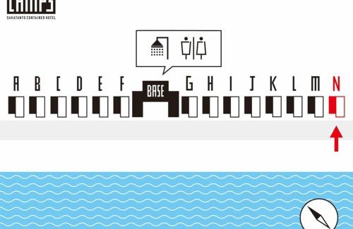 Sakata Hotel | SAKATANTO Container Hotel CAMPS - Vacation STAY 31777v