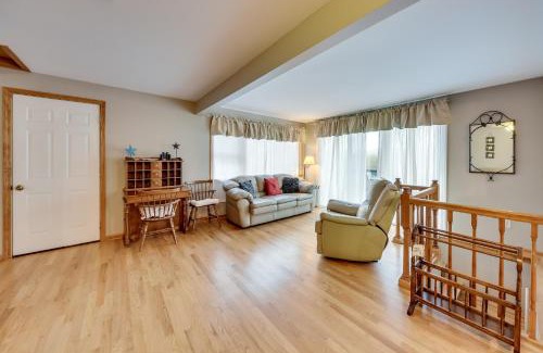 Paddock Lake House | Salem Vacation Home with Dock Steps to Paddock Lake