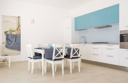 Padula Fede House | Salento Villa Emma - Light Blue Apartment: Sea View