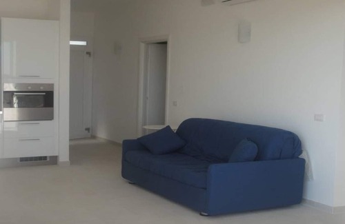 Padula Fede House | Salento Villa Emma - Light Blue Apartment: Sea View