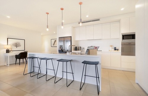 Wamberal Apartment | SALT - LUXURY - HEATED POOL - SLEEP 8, 200m Beach, Ocean Views