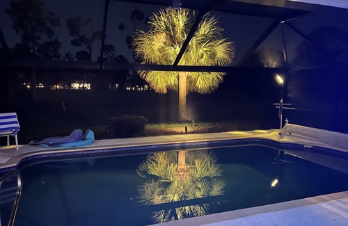 Long Meadow House | salt water Pool, golf, over looking 18th green