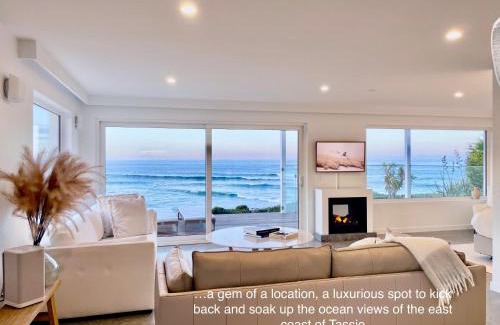 Falmouth Cabin | Saltwater - Absolute Oceanfront, Fire Pits, some Villas with Hot Tubs and Sauna