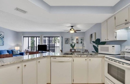 Jupiter One Apartment | Saltwater Sanctuary Coastal Retreat Steps to Shore