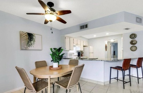 Jupiter One Apartment | Saltwater Sanctuary Coastal Retreat Steps to Shore