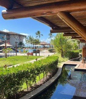 Porto de Galinhas Resort | SAMOA POLINÉSIA BEACH RESORT MURO ALTO Apto Térreo