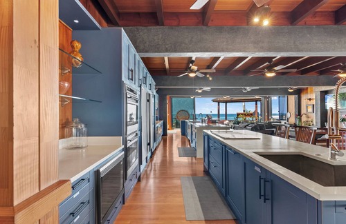 Haleiwa House | Samurai House by Gather: Oceanfront Estate w/Infinity Pool & Theater
