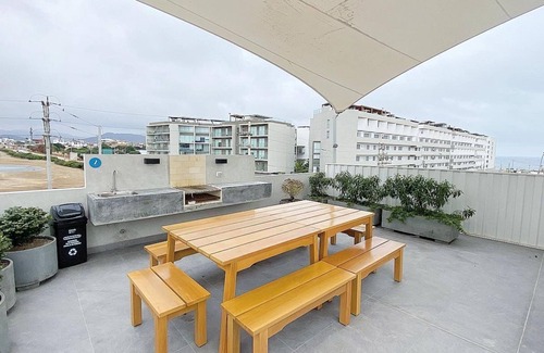 San Bartolo Condo | San Bartolo Depa de Playa en Lima C/piscina y Wifi