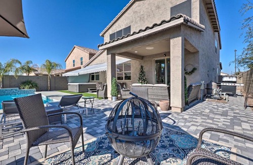 San Tan Valley House | San Tan Valley Gem with Private Pool and Hot Tub!