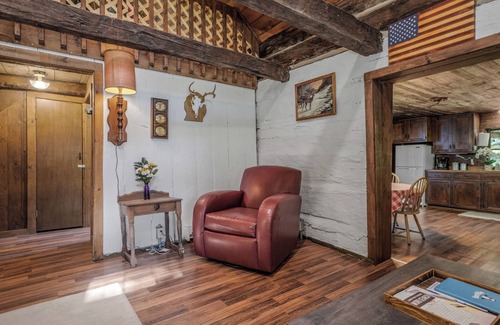Stanwood Cabin | Sanctuary in the Woods: Historic Log Cabin on 30 secluded acres with trails