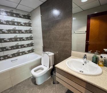 Rumailah Apartment | sand and beach haven at Ajman Corniche!