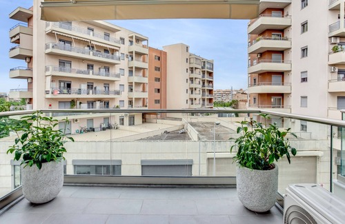 Thessaloniki Apartment | Sanders Old Port - Super 1-Bdr Apt with Balcony