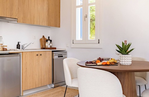 Molos Apartment | Sanders Paros Gardens - Sweet 1-Bdr Apt w Patio